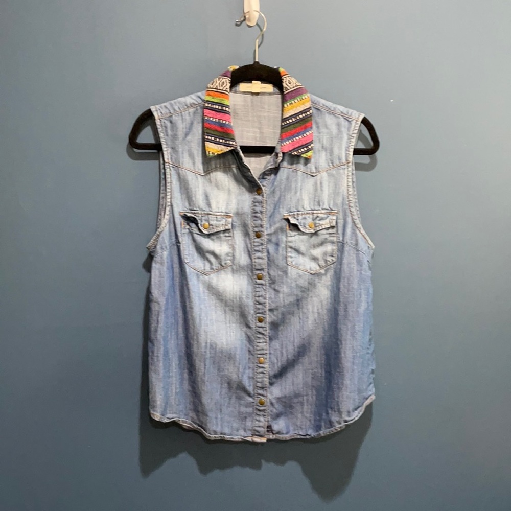 Denim Vest Women’s size